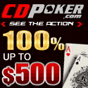 Visit CD Poker and Get $20 Free + 100% up to $500! Click Here
