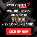 Everygame Poker, Casino & Sportsbook