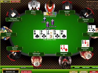 CD Poker Birdseye View